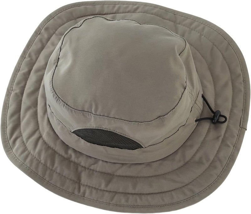 Connectyle Kids Sun Hat for Boys Girls Wide Brim Bucket Hat UPF 50+ Sun Protection Hat Breathable Summer Beach Hat - Image 3